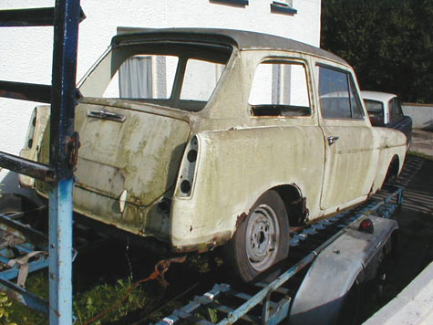 Austin A40 Farina Mk2 basket case