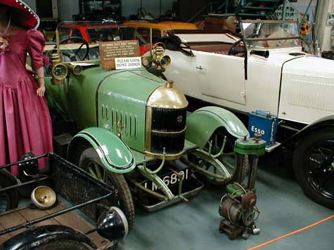 Morris Bullnose in a museum