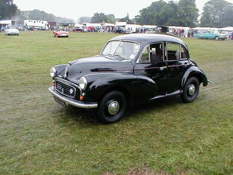 Morris Minor splitscreen