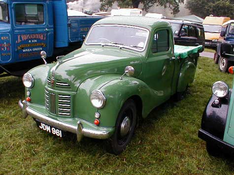 Austin A40 Devon pickup in green