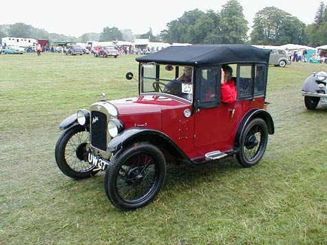 Austin 7 on show