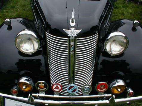 Austin 8 grille