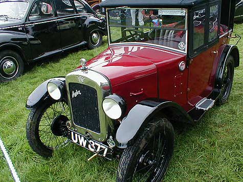 Austin 7 front view