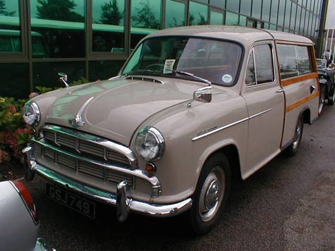 Morris Oxford woodie