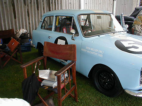 Austin A40 Mk2 circuit racer