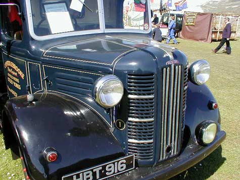 Austin K series grille in blue