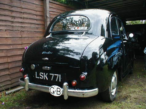 Austin A30 2 door osr view