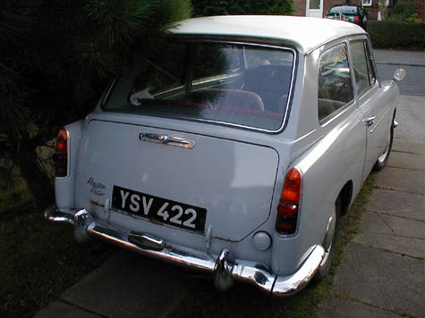 Austin A40 Farina Mk2 rear view